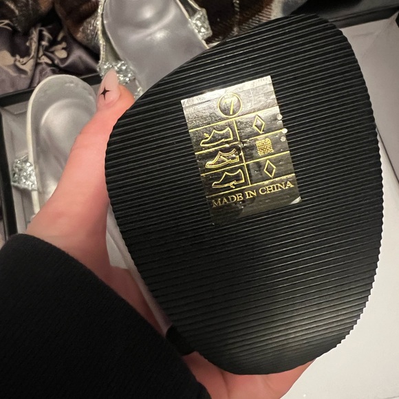 Pleaser glitter sandals - Picture 2 of 2